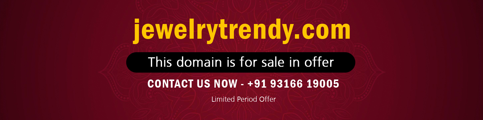 jewelrytrendy.com domain is for sale